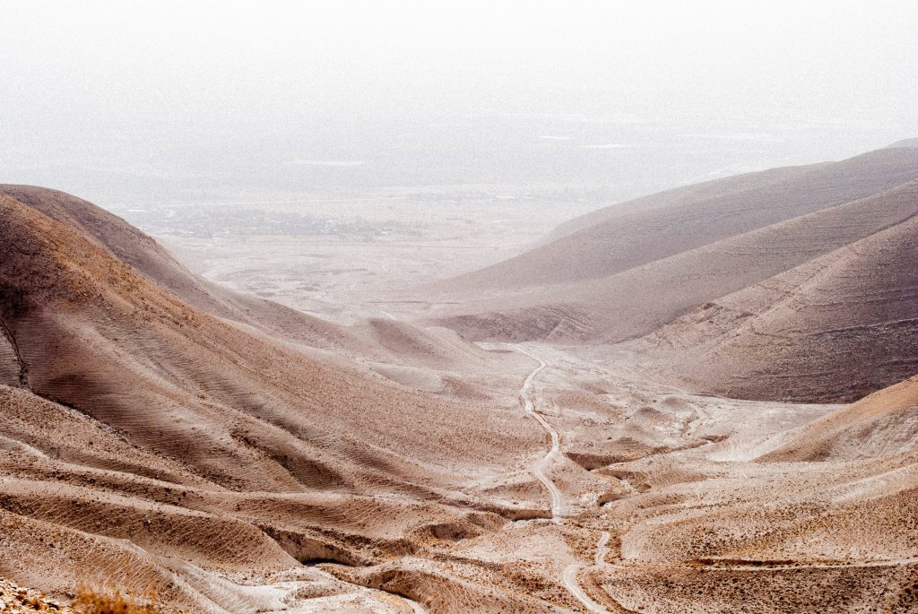 Spiritual valley in israel